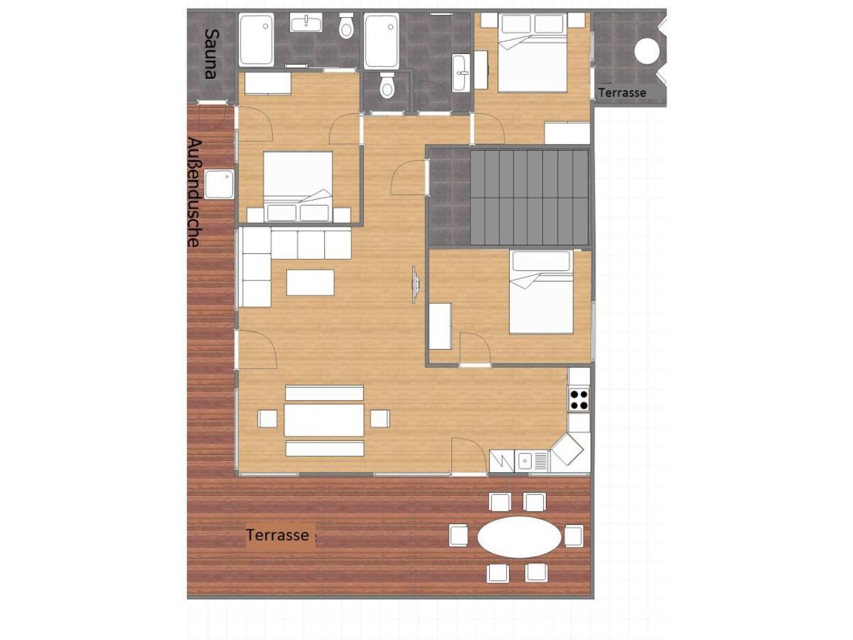 Appartement Auszeit Eben Эбен  Экстерьер фото